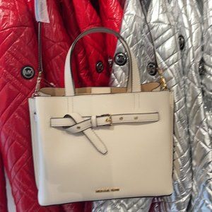 Michael Kors Emilia Large Satchel Leather